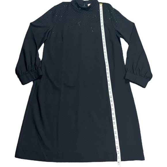 NWT Chicos Black Label Go Beaded Long Sleeve Dress sz 18 - Picture 12 of 15